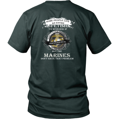 Marine T-shirt - Marines don't have that problem – TeeDino
