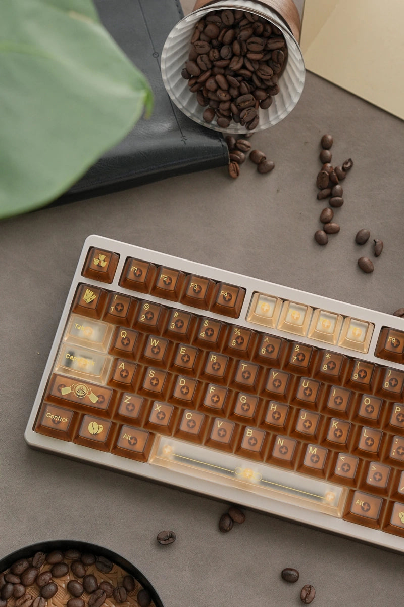coffee_theme_keycaps_set
