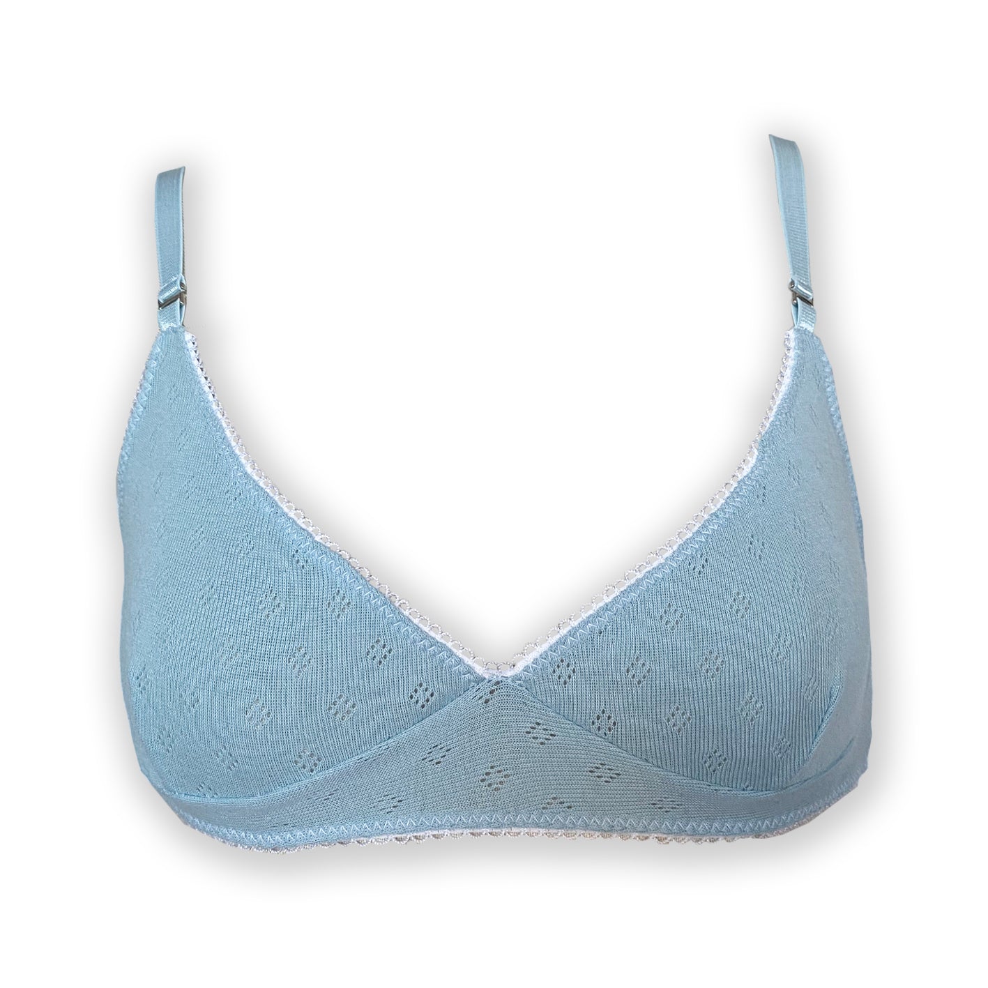 Pink Pointelle Bra – This Belongs To