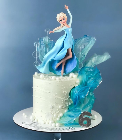 Frozen-Birthday-Cake