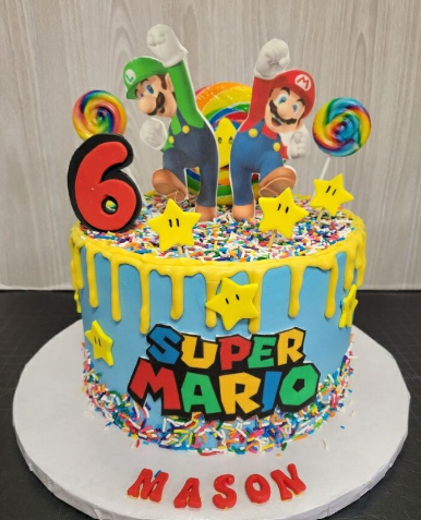 Mario-Birthday-Cake