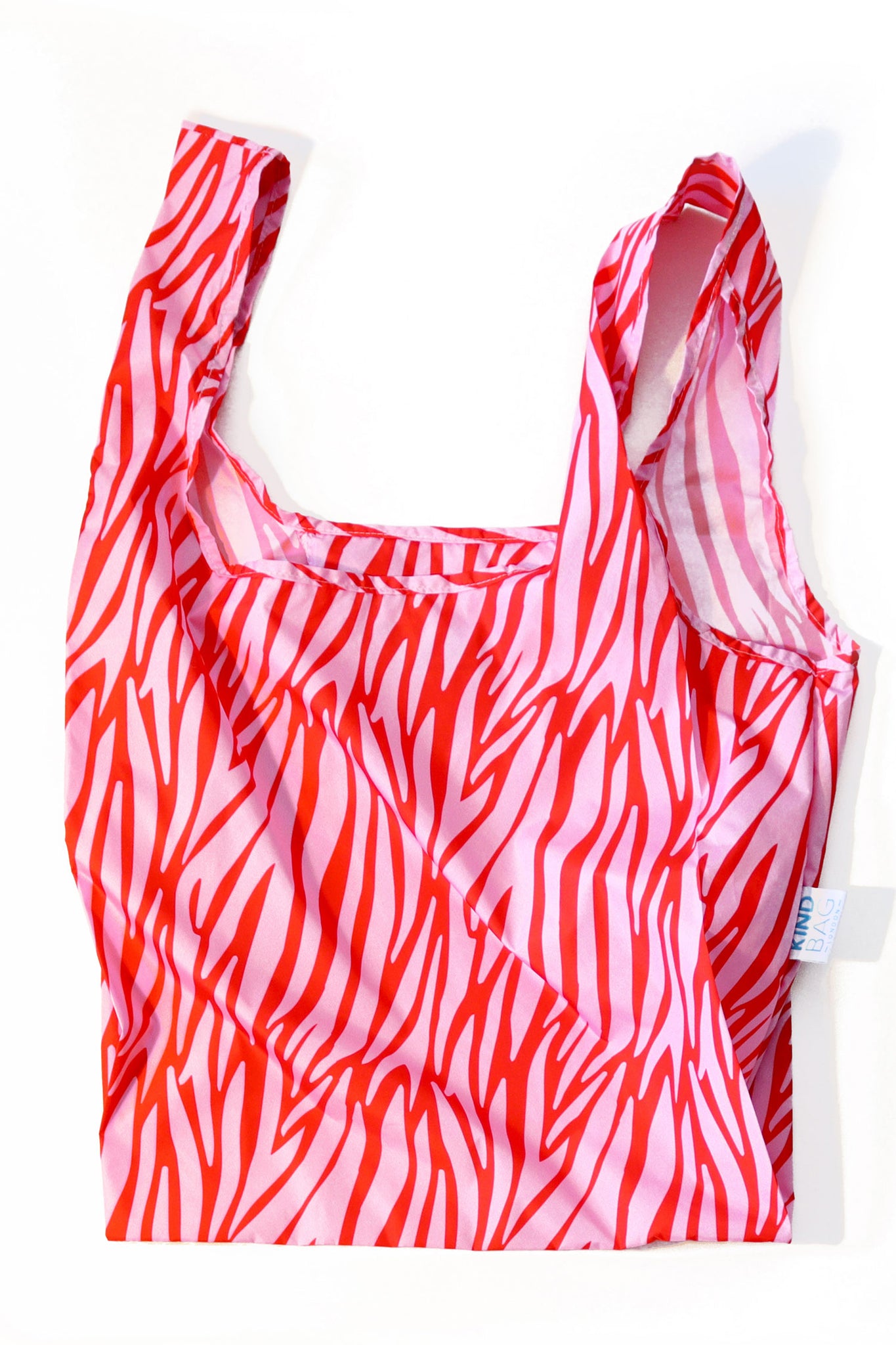 Reusable Kind Bag Zebra Print | Eco Bags – Feather and Nest