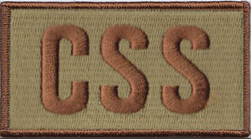 Command Support Staff (CSS) Shoulder Identifier Multicam/OCP Patch - 2 Pack