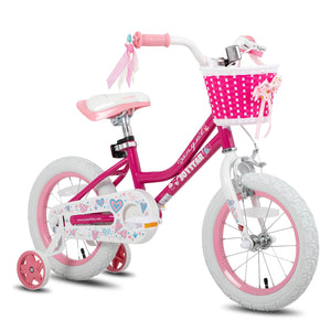 Child's Bike with Basket & Training Wheels - crosbysvarietyshop