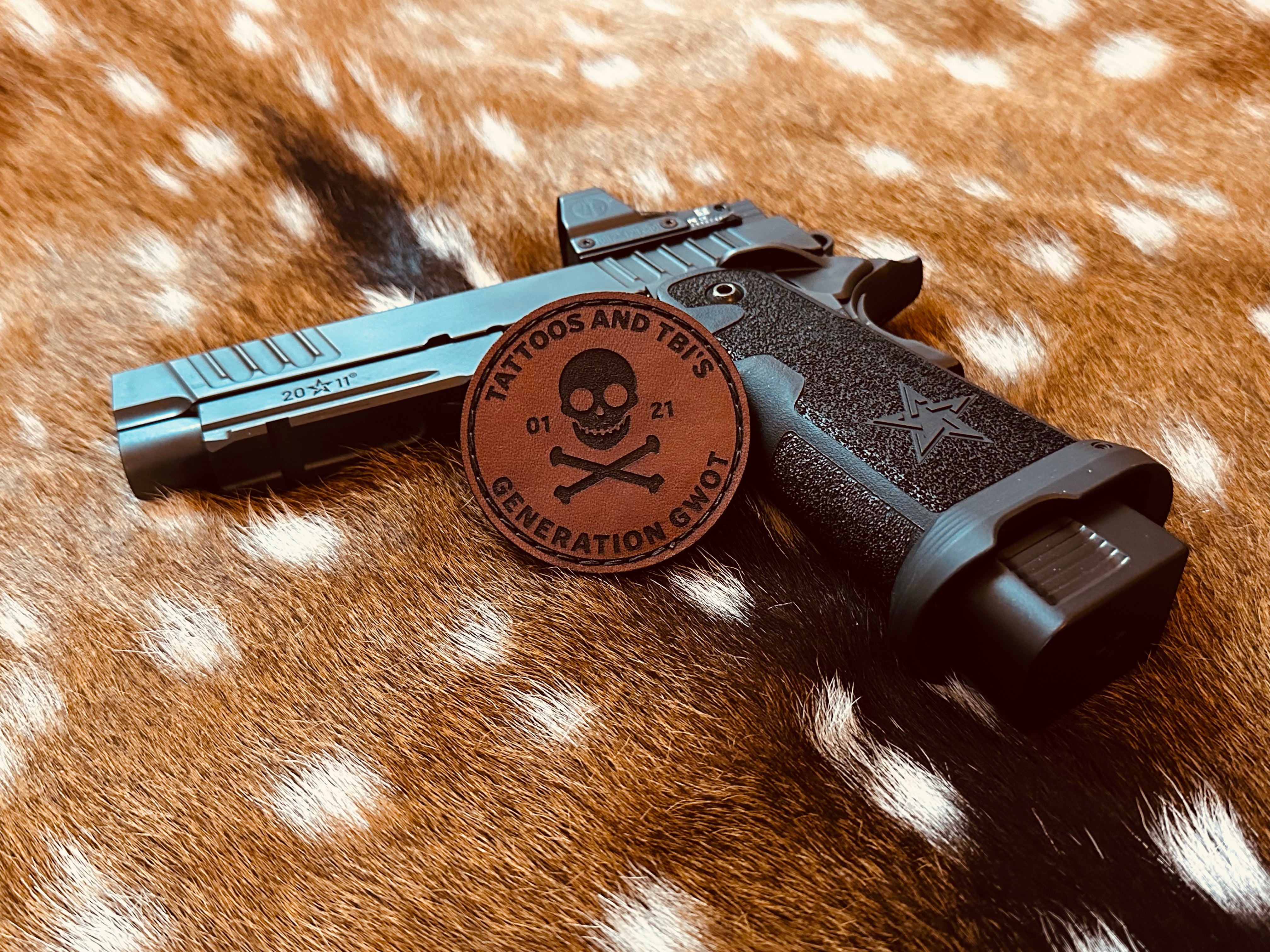 Tattoos and TBI’s Leather Patch