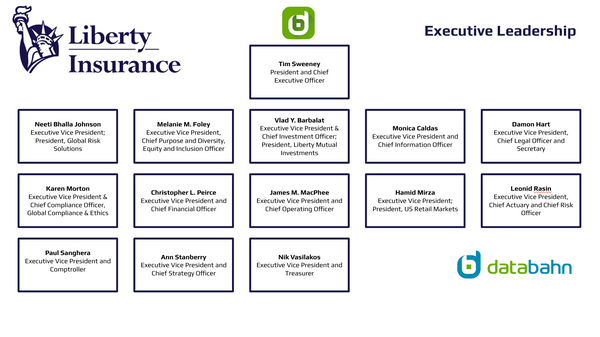 Liberty Mutual Org Chart - Executive Leadership