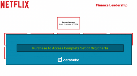 Netflix Org Chart Finance