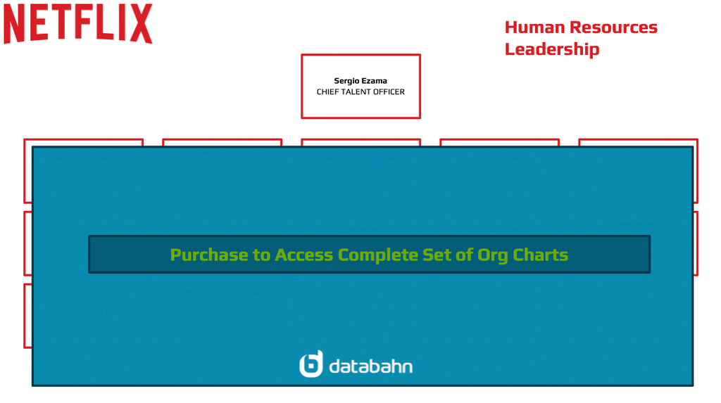 Netflix Org Chart Human Resources