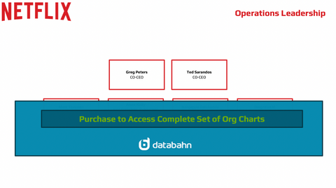 Netflix Org Chart Operations