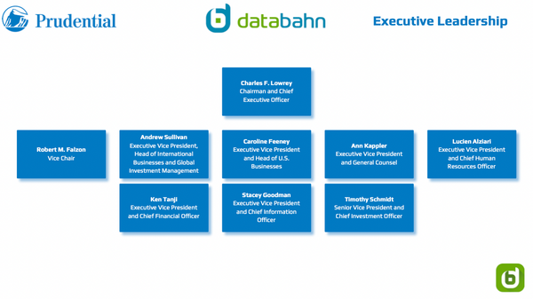 Prudential Org Chart - executive leadership