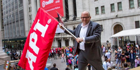 Twilio IPO day