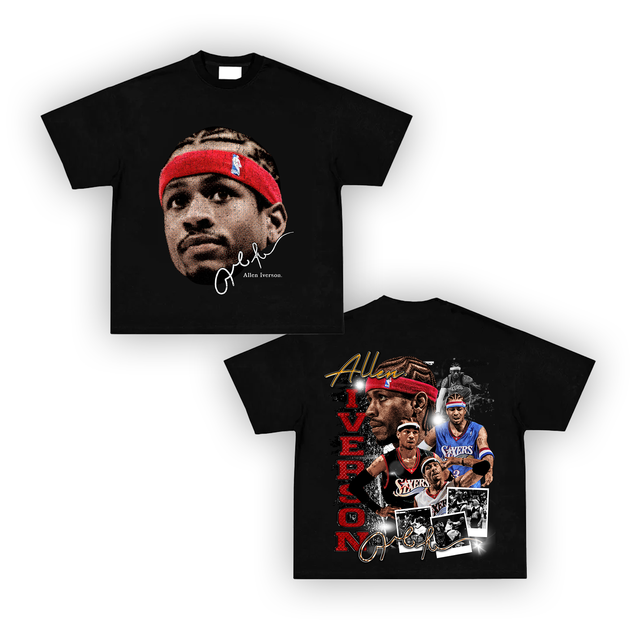 ALLEN IVERSON TEE - [DS] - VINTAGE BOOTLEG