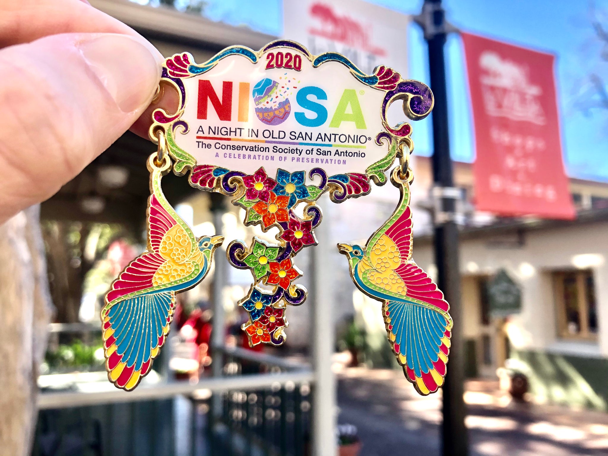 NIOSA Fiesta Medal 2020 Night in Old San Antonio