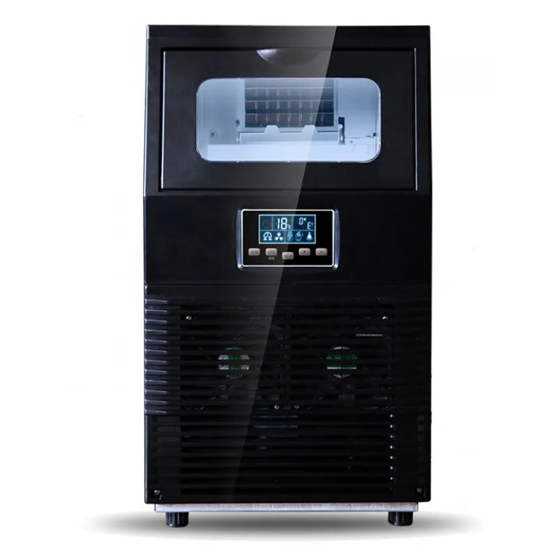 Fazedor De Gelo Machine 50KG Water Inlet Ice Maker Desktop Commercial Cube Ice Machine Automatic Ice Maker