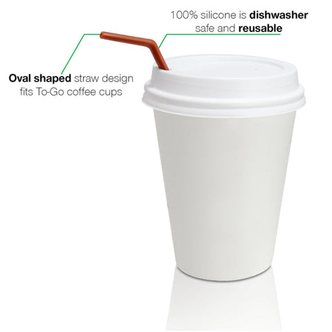 Reusable Coffee Straw  100% Silicone – KoffieStraw