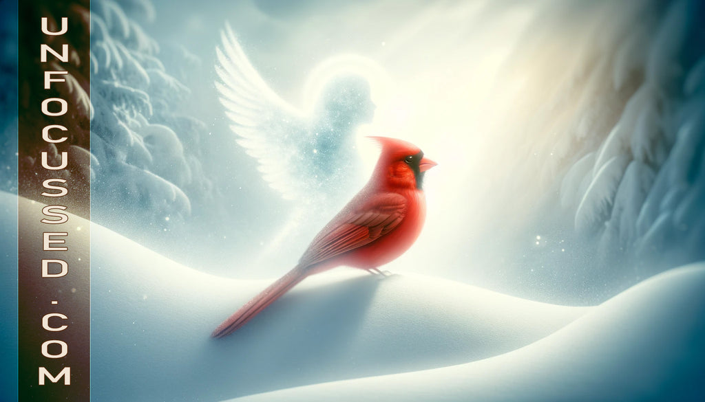 Le cardinal comme symbole d'espoir et de spiritualité