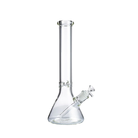 12" (5mm) American Made Clear Beaker Bong- Sk - 195