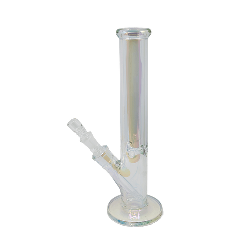 14 Inch Metallic Straights Water Bong