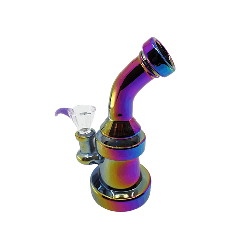 6 Inches Metal Color Dab Rig