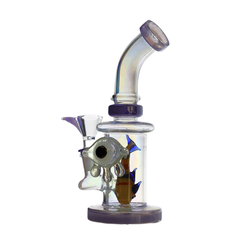 Dab Rig | 8" Fish Insert Bent Dab Rig