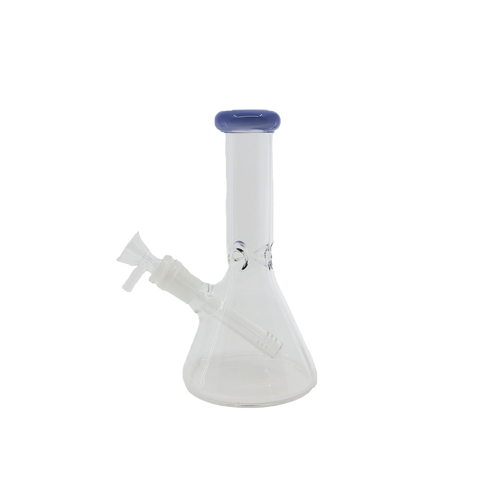 Sk-173 8" Glass Mini Beaker Ice Bong