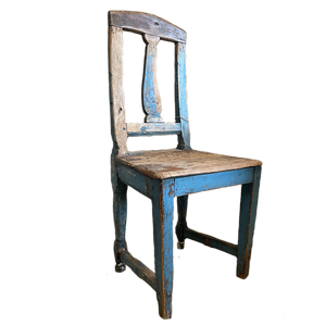 Blue Swedish Chair - Perch - Blue Kitchen Chairs
