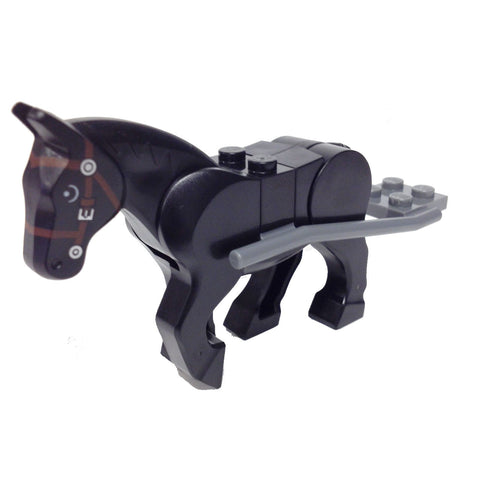 lego black horse