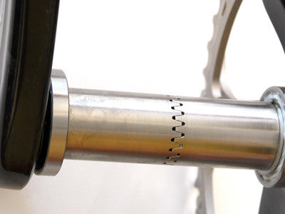 ic: Campagnolo Ultra_Torque semi-axles, Hirth joint, and bearings