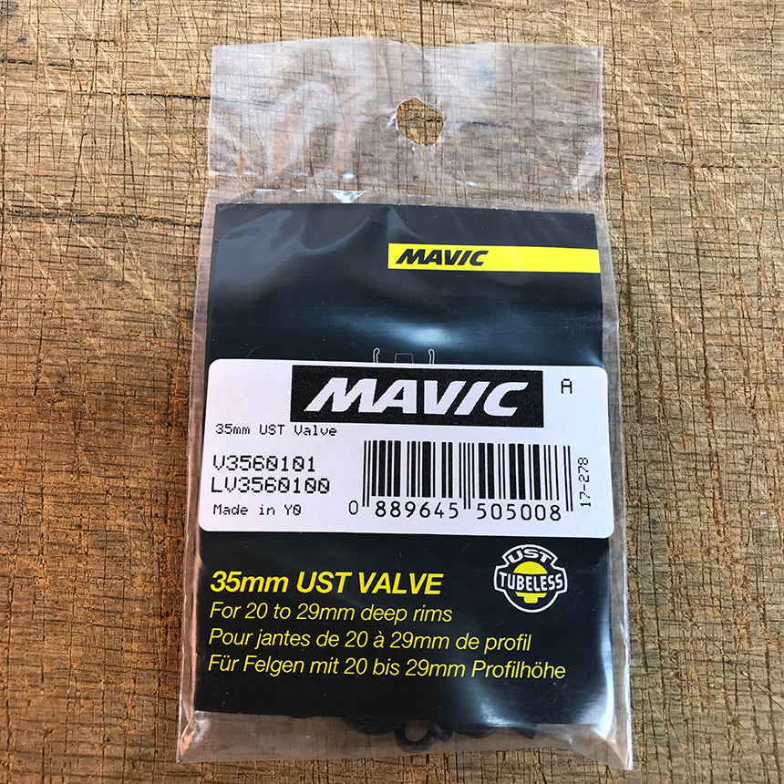 Mavic 35mm Ust Tubeless Valve Stem Kit V Roguemechanic