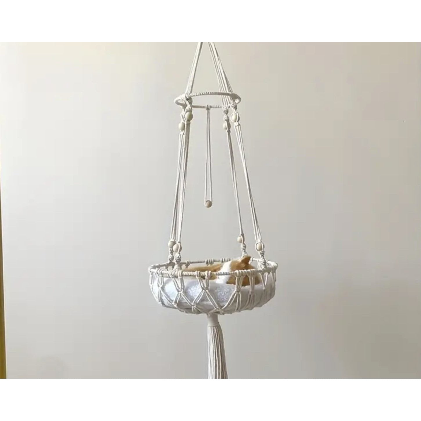 Macrame Cat Hammock