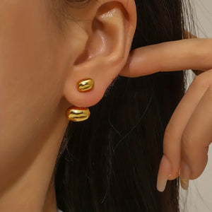 Round Sphere Earrings - A look for hundred