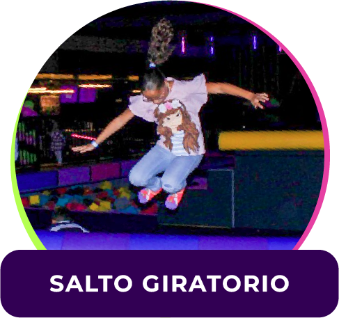 Salto Giratorio - Ninja Park La Candelaria