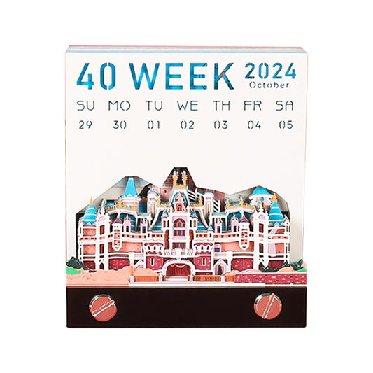 2024 Calendar Harry Potter Theme Mini 3d Calendar, Artimemo