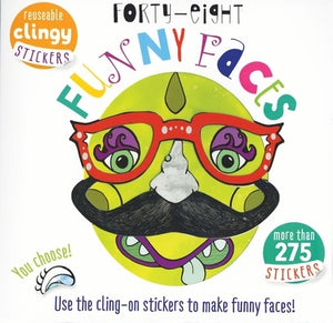 Creepy Krampus Sticker Book: 72 Reusable Stickers for