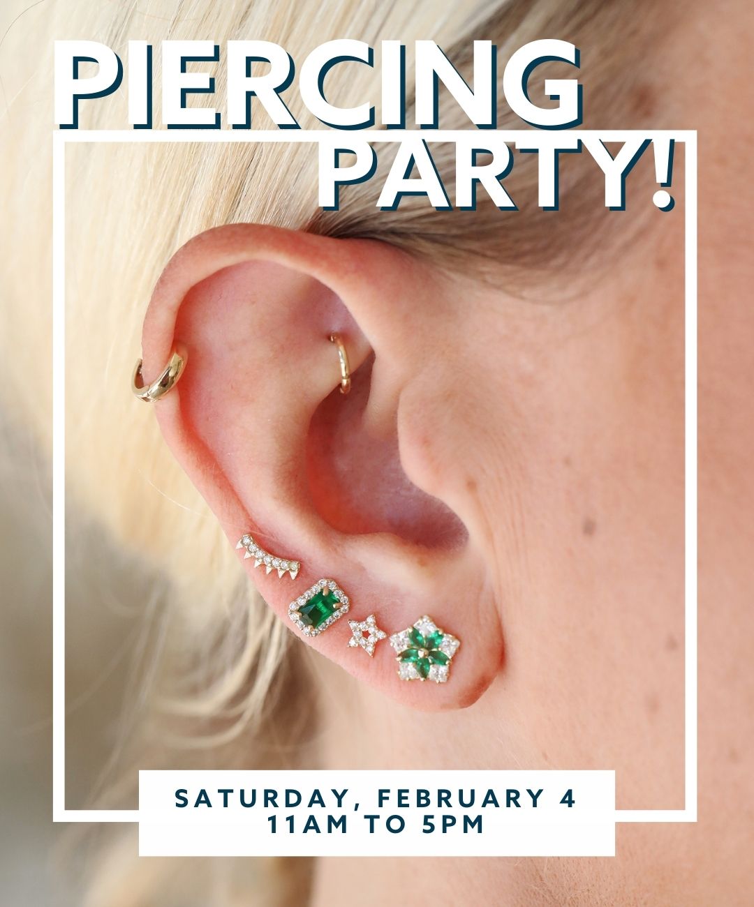 Piercing Party at J. Landa