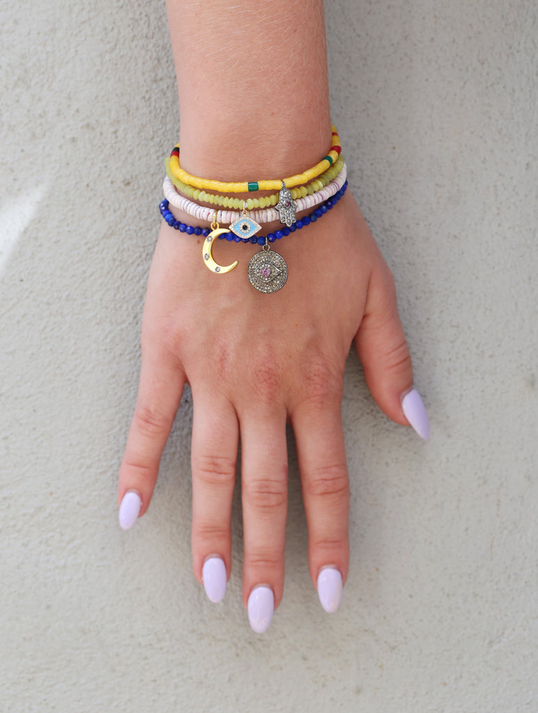 diamond summer stretchy bracelets