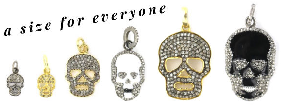 skull charms