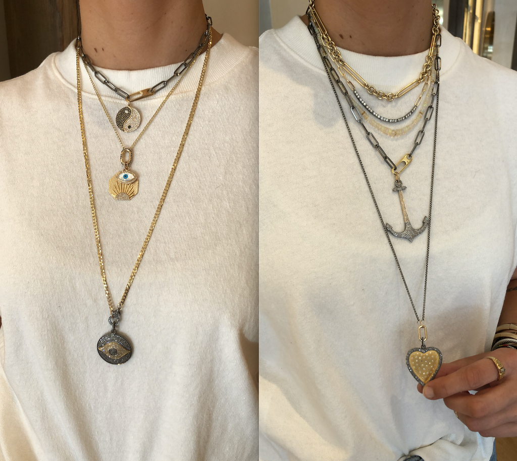 Long Lock Necklaces