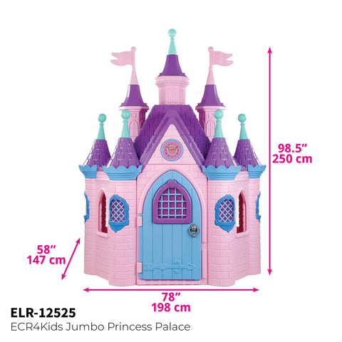 disney princess playhouse castle plastic