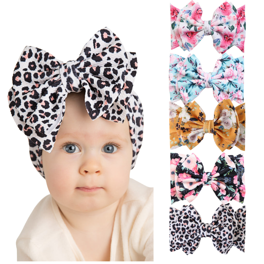 XL Bow baby headbands- Patterns