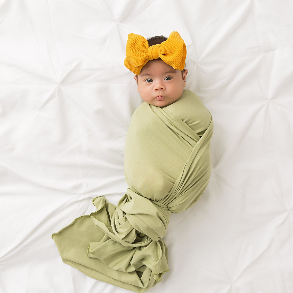 knit swaddle