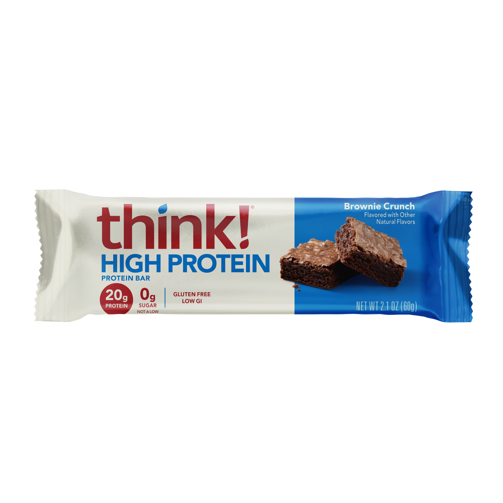 Think High Protein Bar Brownie Crunch Think Products