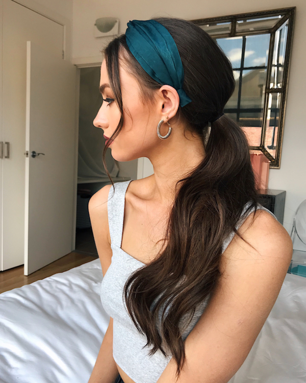 Fancy Looped Side Ponytail Hairstyle · Bebexo Lifestyle Blog