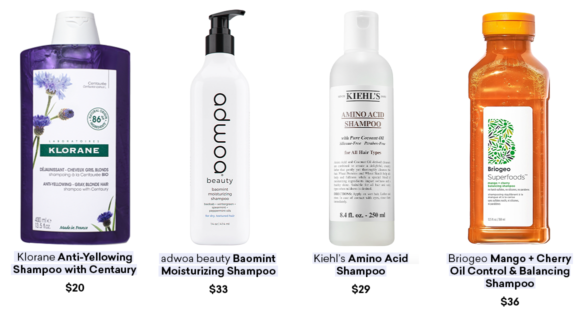 paraben free shampoos listed do not contain bad ingredients in shampoo