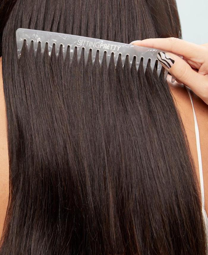 hair styling tools sitting pretty halo hair texture comb