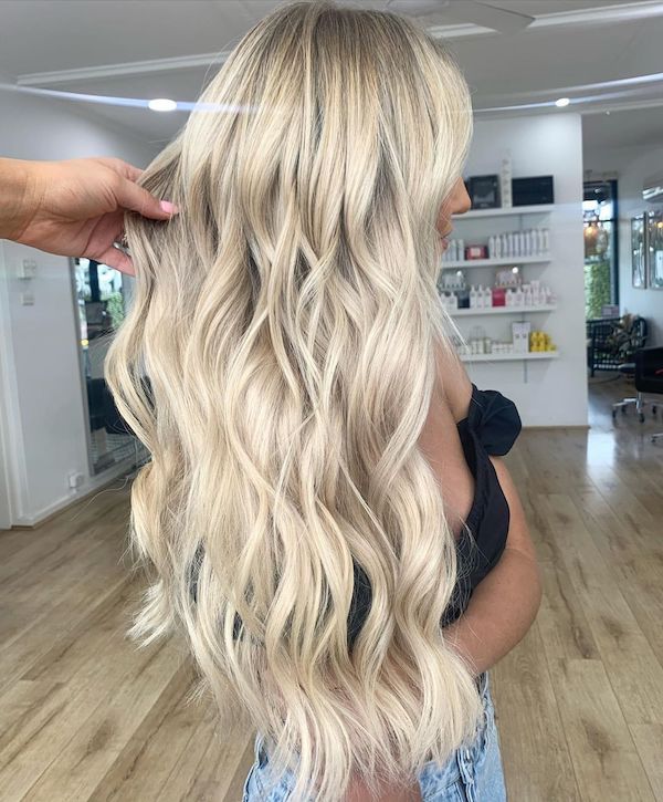how to wear halo hair extensions mermaid waves