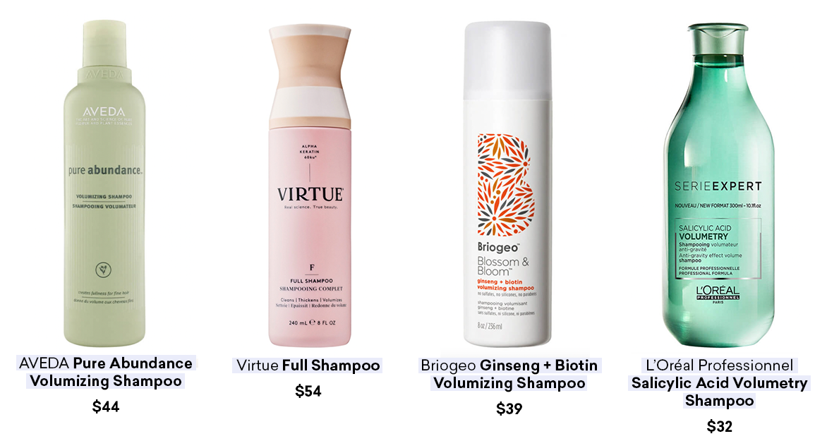 the best volumizing shampoos to make thin hair look thick suggested by sitting pretty halo hair extensions