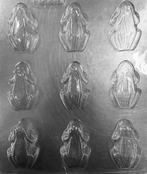SITTING FROG CHOCOLATE MOULD, FROG MOULD, EDIBLE FROGS, FROG