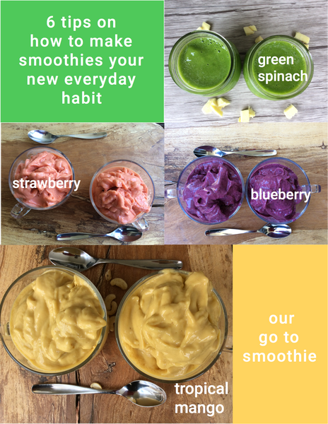 6 Tips on How To Make Smoothies Your New Everyday Habit | saltsole.com
