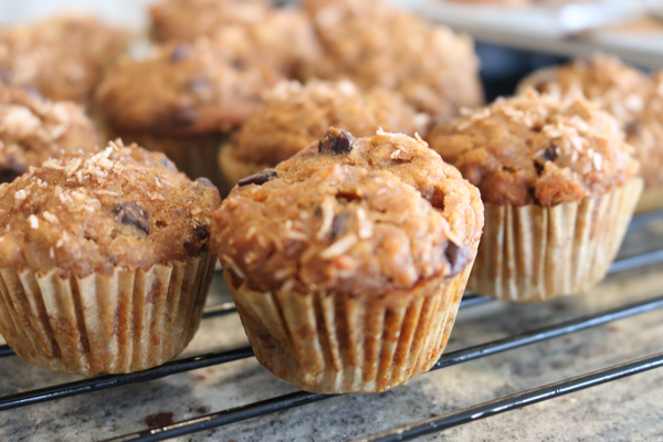 Kid Friendly Gluten Free Mini Chocolate Chip Muffins